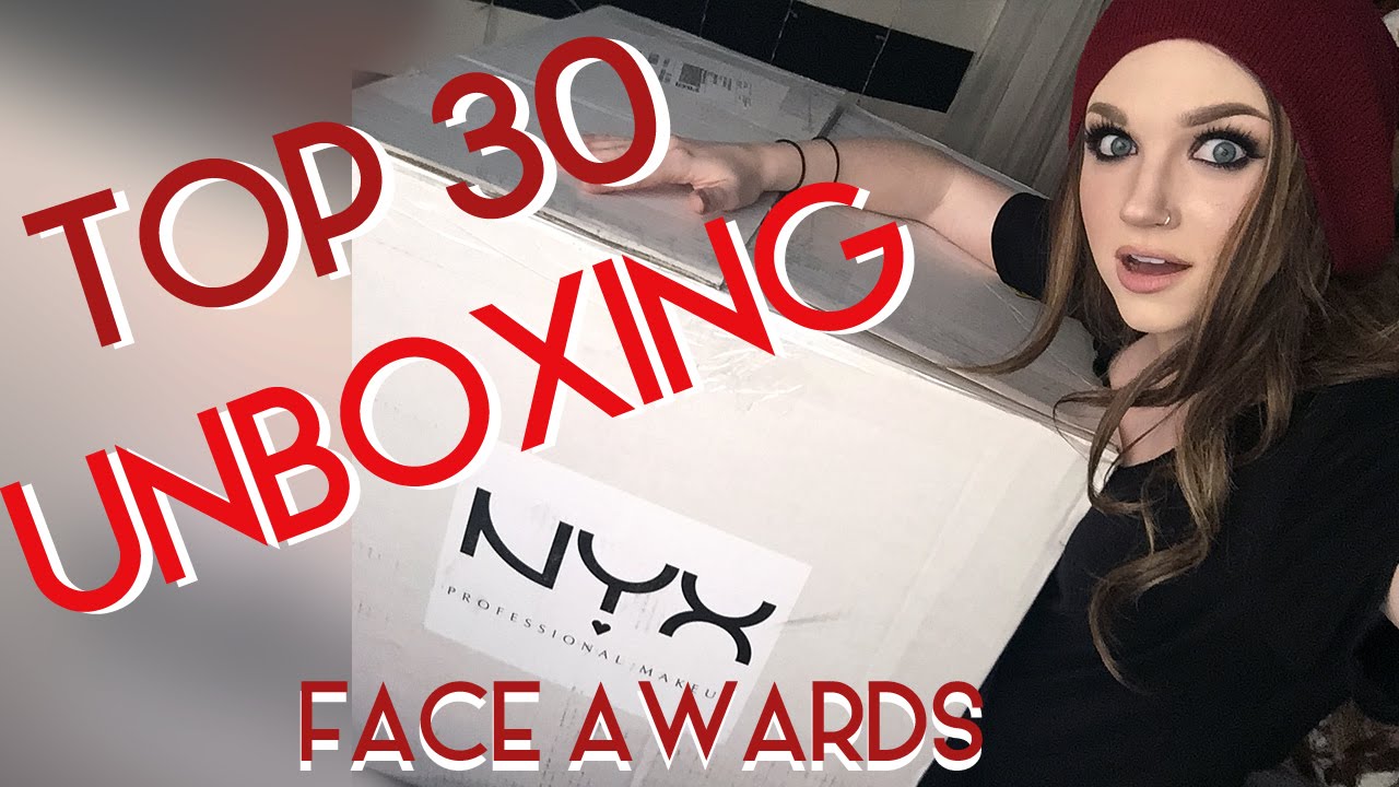 Top 30 Unboxing- NYX Face Awards 2015
