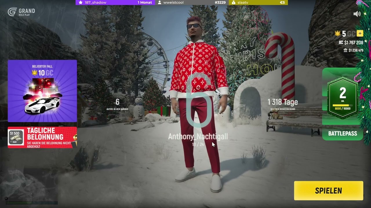 GrandRP • FIB Anthony Nachtigall • Stream VOD 15.01.2026