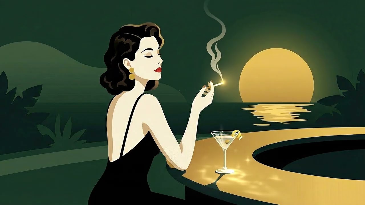 Old Vinyl Jazz Nights | 1940s Retro Instrumental