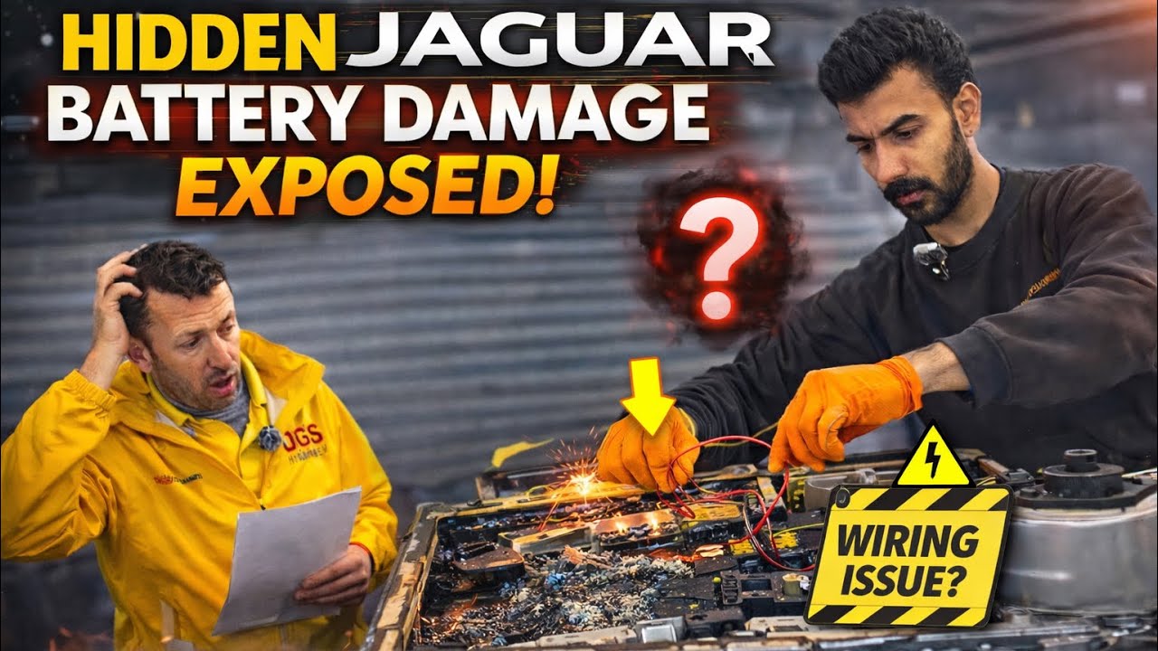 This Jaguar I-PACE Should Have Been SCRAPPED… We Saved It With a Wire!