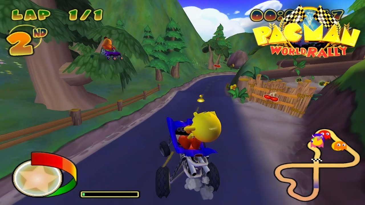 Pacman World Rally - 500CC MOD [Rally Cup Hard]