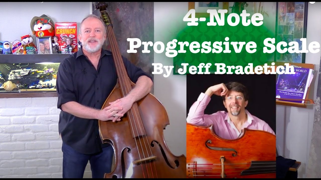Incredibly Useful Exercises, 4-NOTE PROGRESSIVE SCALE
