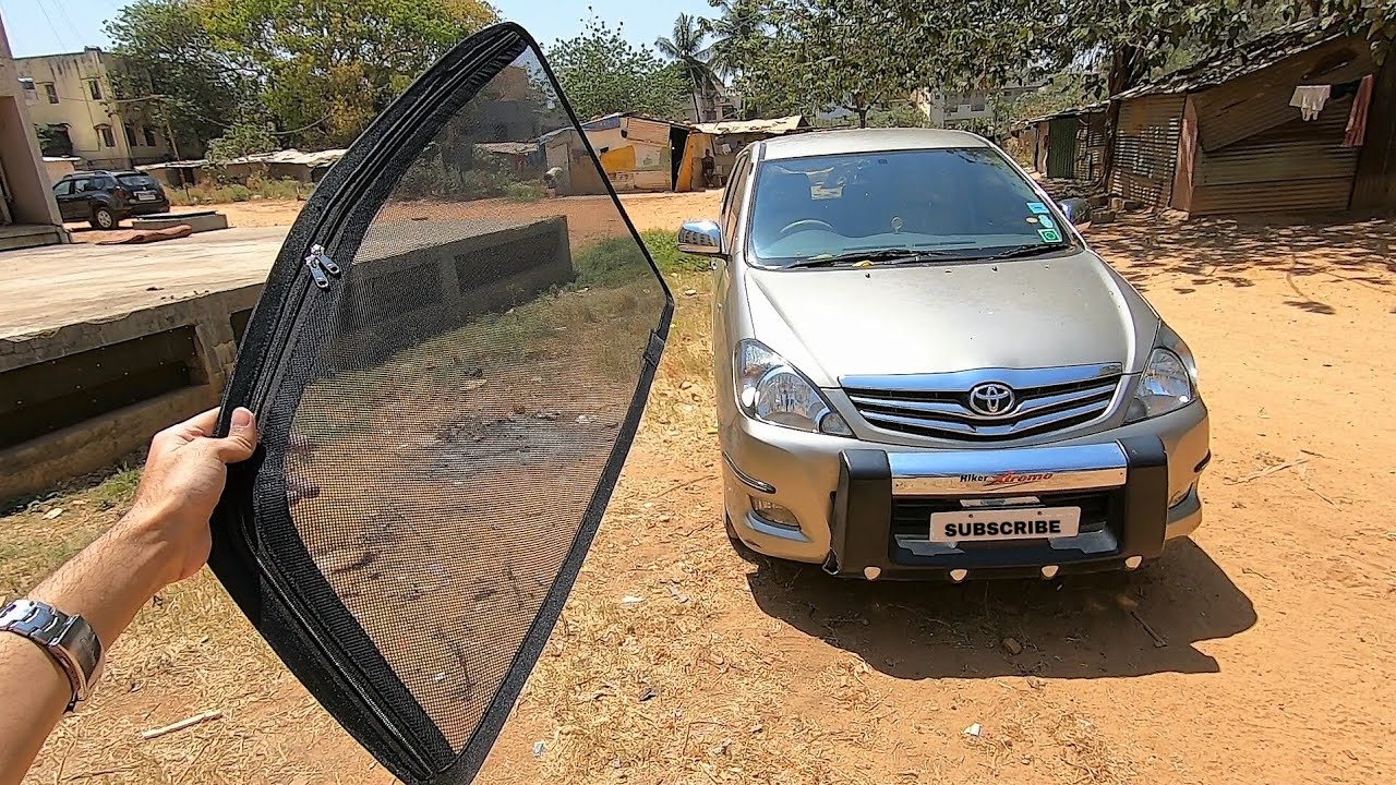 MAGNETIC SUNSHADES FOR TOYOTA INNOVA