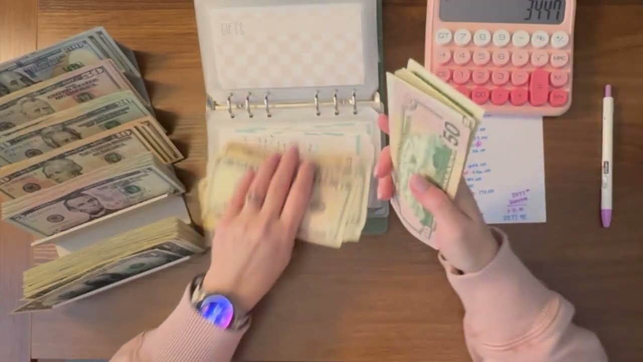 WARNING...I JABBER ALOT IN THIS ONE!  HEHE || CASH UNSTUFFING || PAYING CC BACK || $3455.00