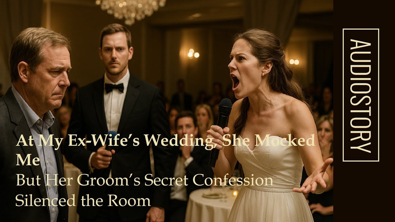 At My Ex-Wife’s Wedding, She Mocked Me – But Her Groom’s Secret Confession Silenced the Room
