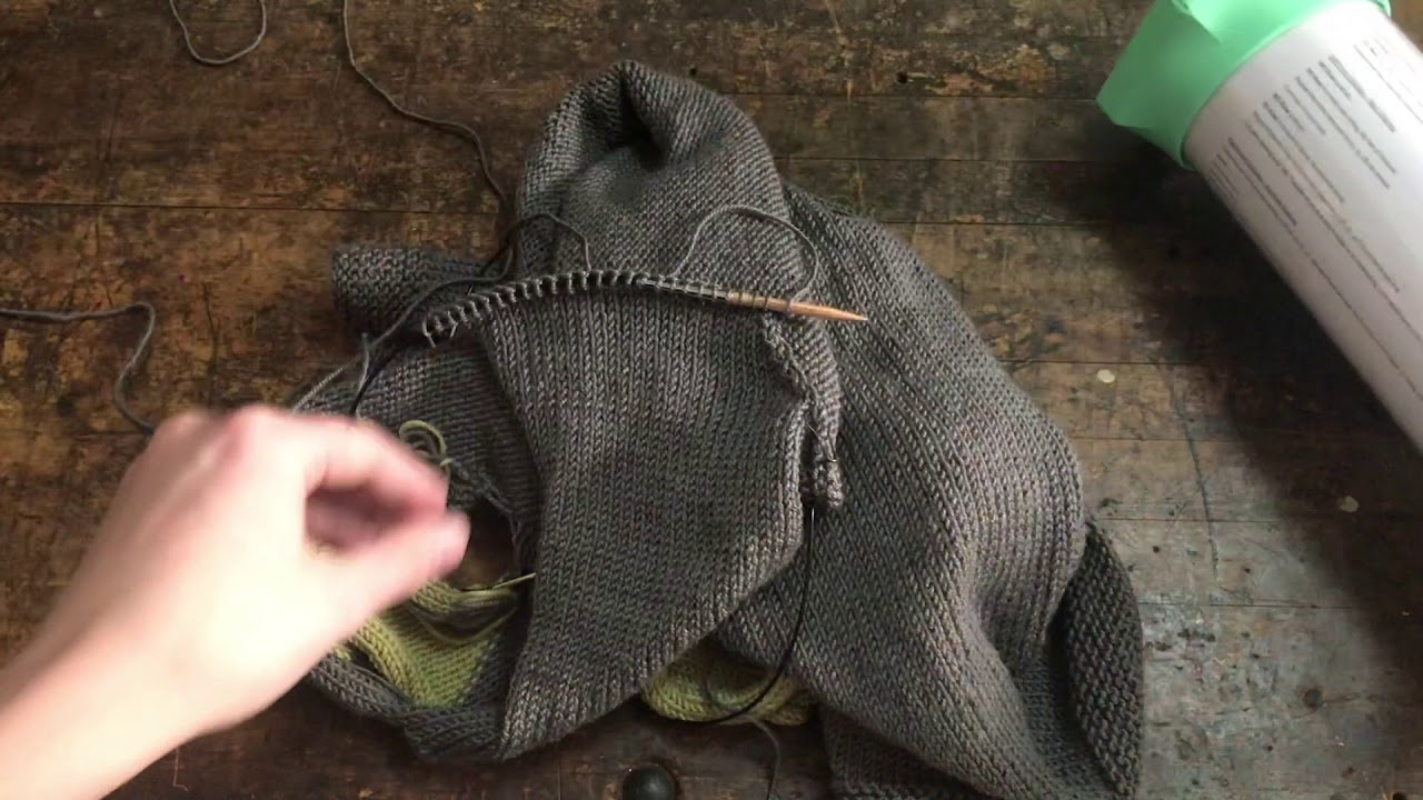 Johanna Vest Pt 4--Armhole and Neck Shaping
