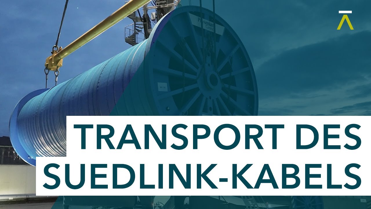 SuedLink bewegt: Hochleistungskabel erreichen Deutschland
