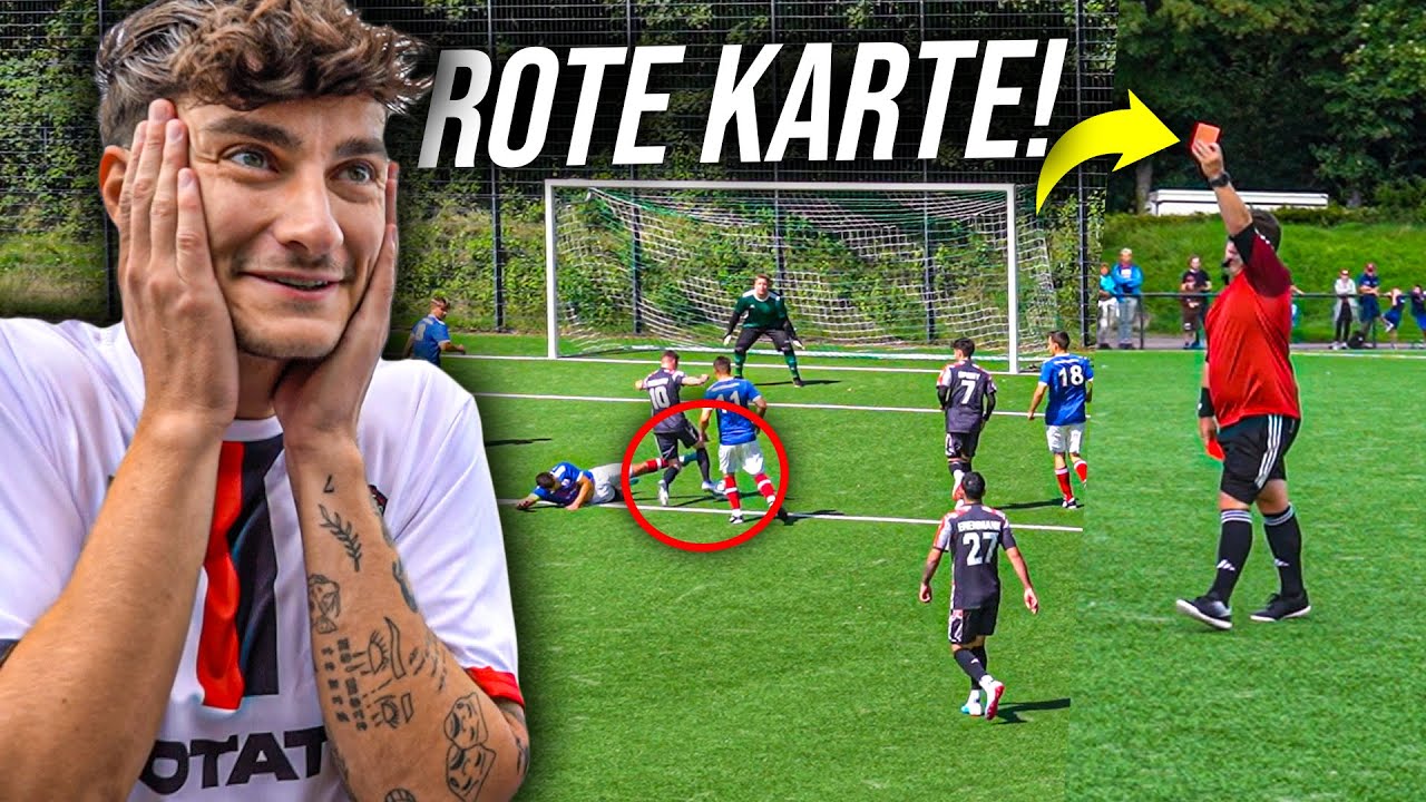 WIR SPIELEN IN UNTERZAHL! Die dümmste rote Karte ever...