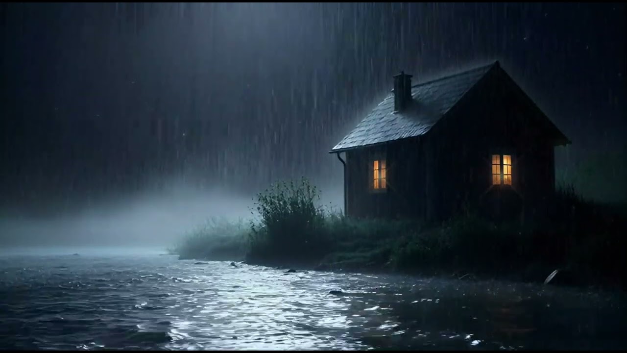 Rain & Piano Sound Will Calm Your Mind Instantly 🌙 Deep Sleep Relaxation