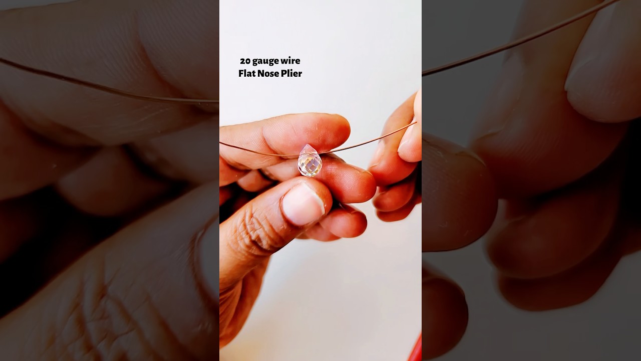 Как легко обмотать проволокой Briolette? #wirewrapping #wirewrappingtutorial