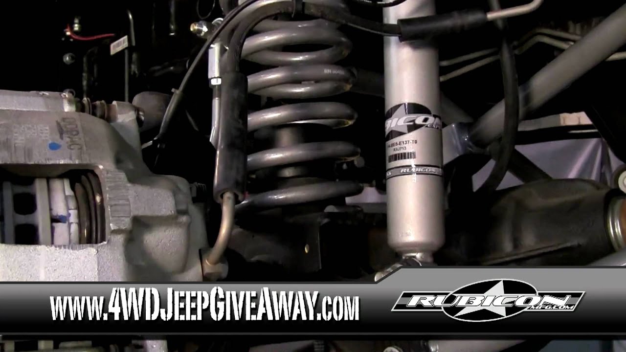 Jeep Lift Kits Winner: Installing a Rubicon Express Suspension