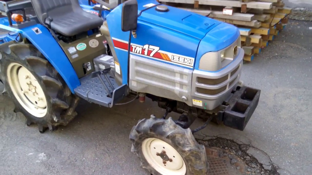 японский трактор Iseki tm17 обзор, test drive