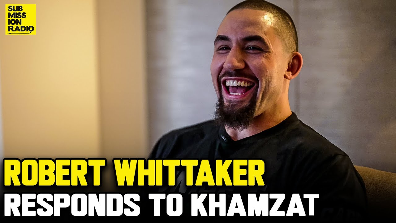 Robert Whittaker Responds to Khamzat Chimaev's Callout, Talks Pereira/Adesanya 2, UFC 284