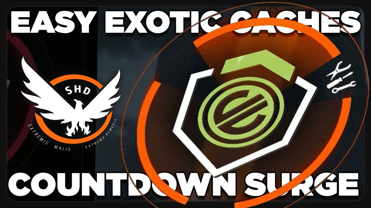 Easy Exotic Caches ~ Countdown Surge is BACK | Event Tips & Tricks | The Division 2