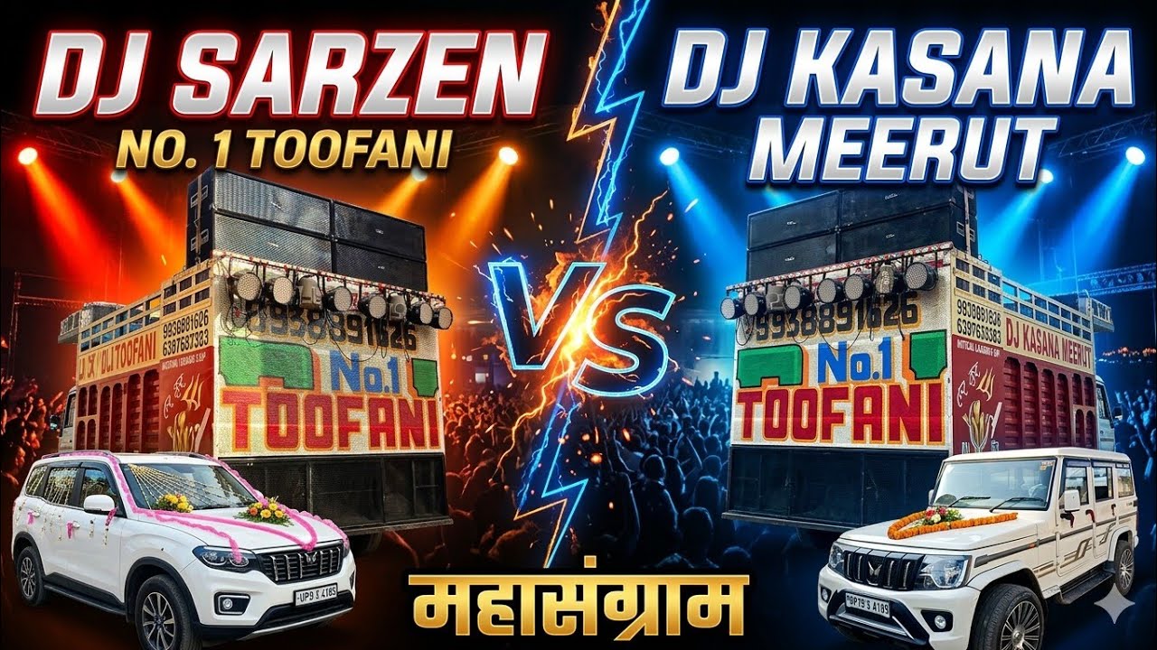DJ Kasana vs DJ Sarzen Cabinet 🔥 India’s Most Expensive Wedding DJ Setup||Khepa Vlog 