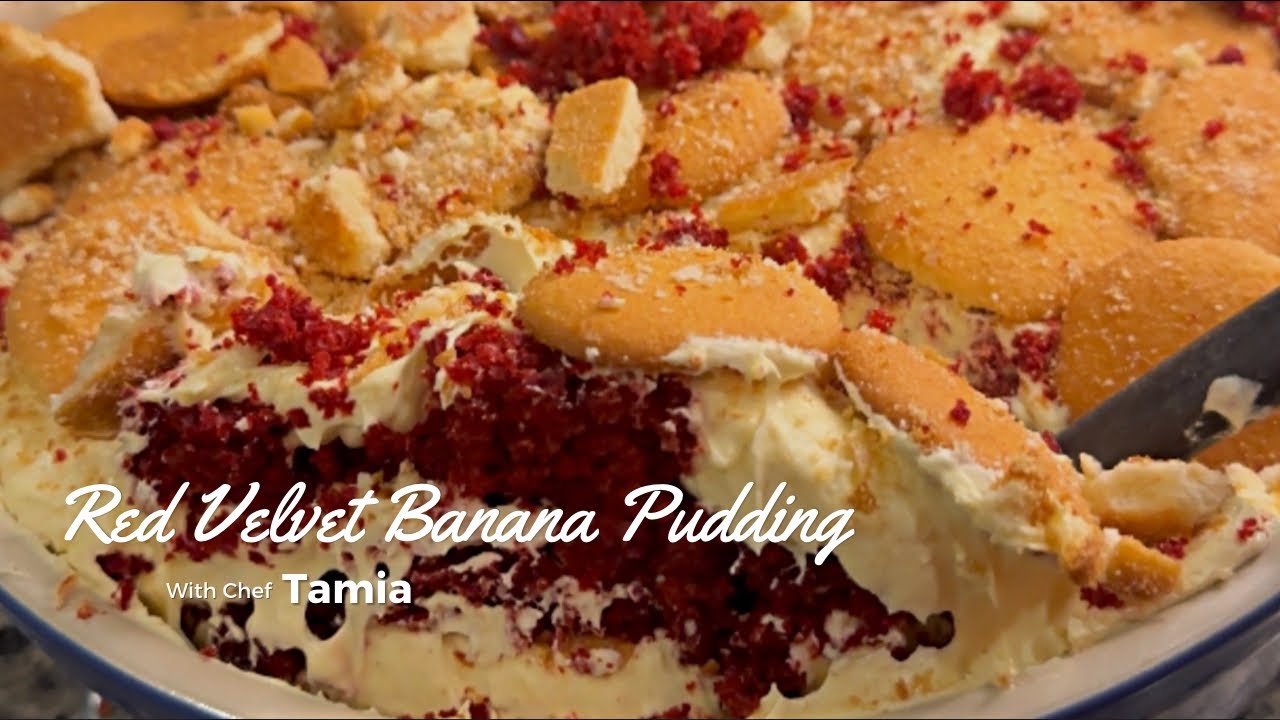 OMG! The BEST Red Velvet Banana Pudding Recipe | Easy & Irresistible Dessert Y’all MUST Try!