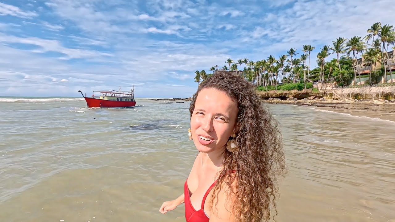 A tranquila PRAIA DA TAÍBA no Ceará