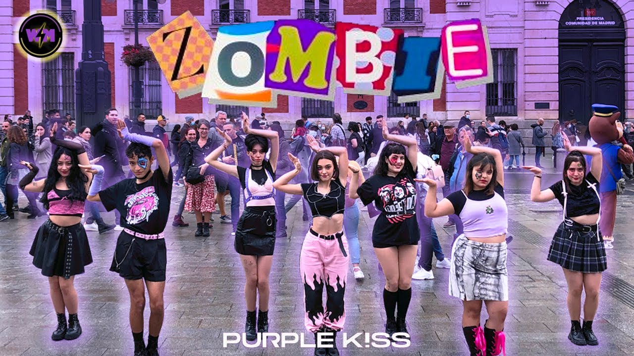 [KPOP IN PUBLIC 🎃HALLOWEEN🧟‍♀️] PURPLE KISS (퍼플키스) - ZOMBIE + INTRO:FREAKY PURKY' | WONDER MAGNET