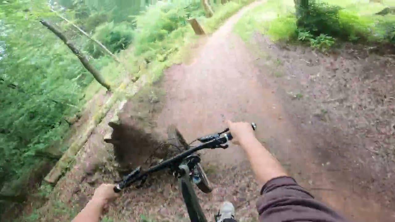 Trassem bike park ride 