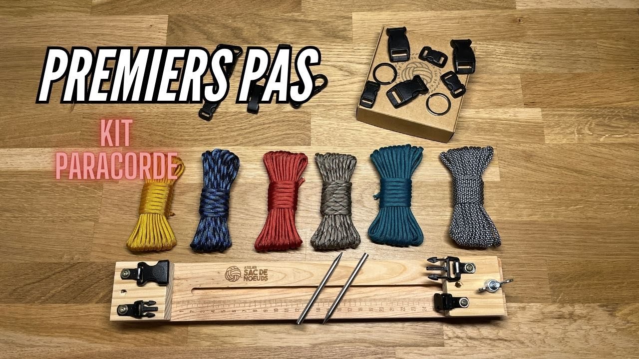 Comment commencer a tresser la paracorde ?