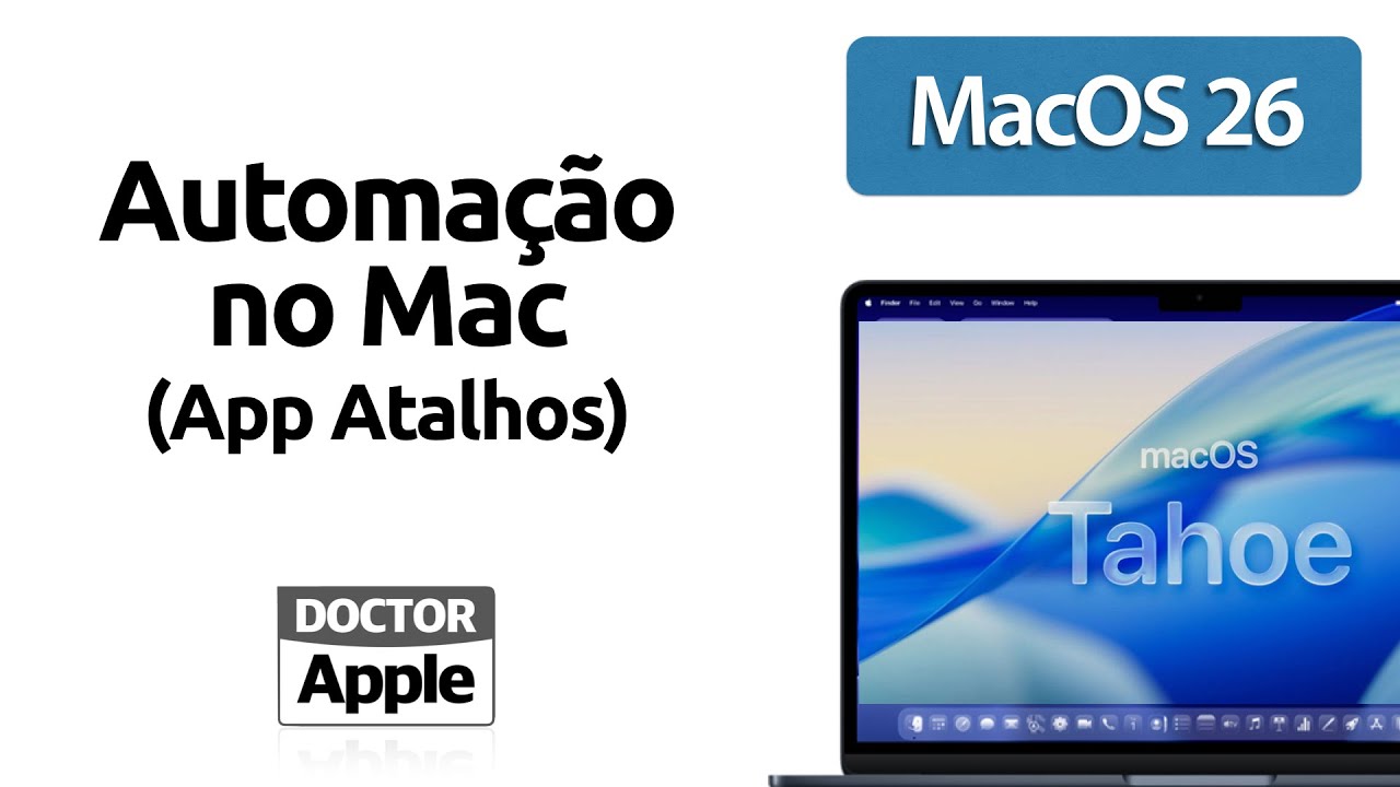 Curso Apple Mac - Automa&ccedil;&atilde;o no Mac App Atalhos