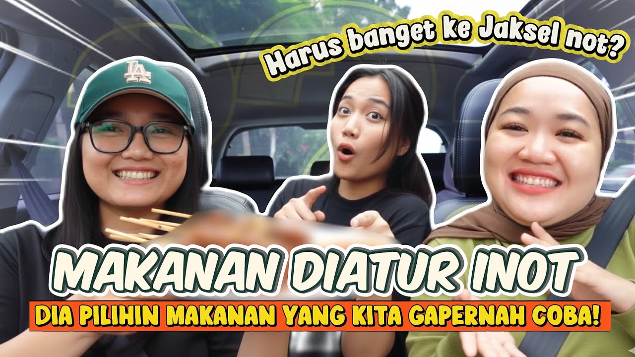 MAKAN DAN MINUM DIATUR ADIK DESTI INOT!! DI BAWA KE SELATAN CUMA BUAT SATE?