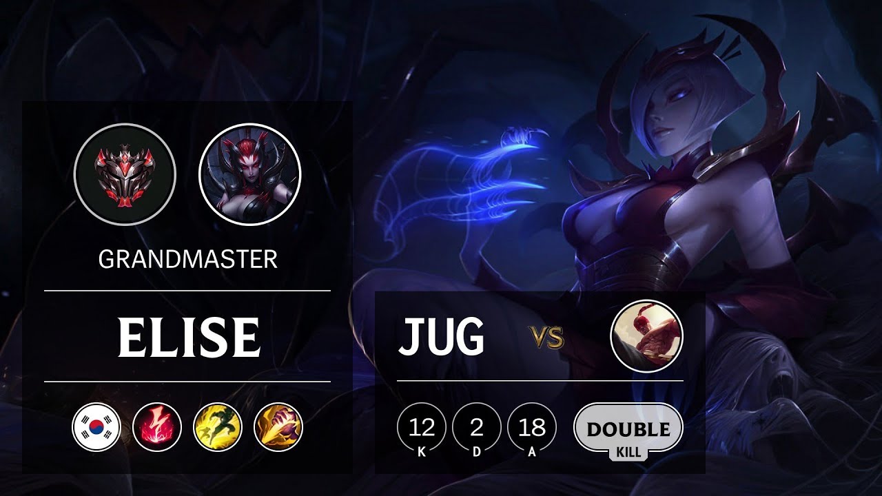 Elise Jungle vs Lee Sin - KR Grandmaster Patch 9.14