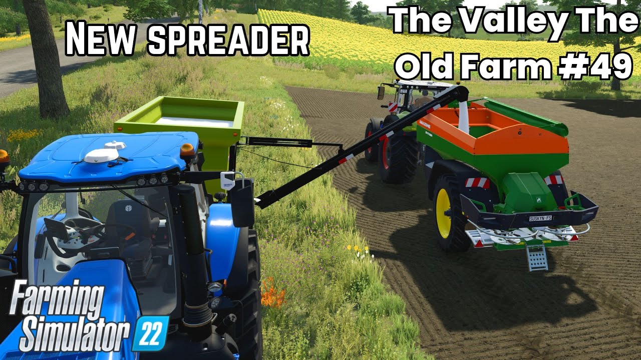 FS22🚜 Precision PH Tuning: Amazone ZG-TS! 🚜The Valley The Old Farm #49