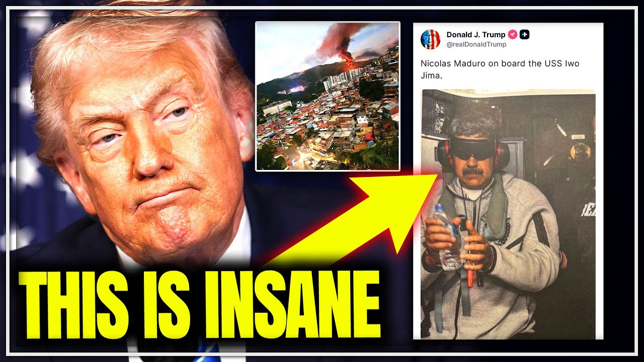 Трамп похищает Мадуро, бомбит Венесуэлу, требует нефти.