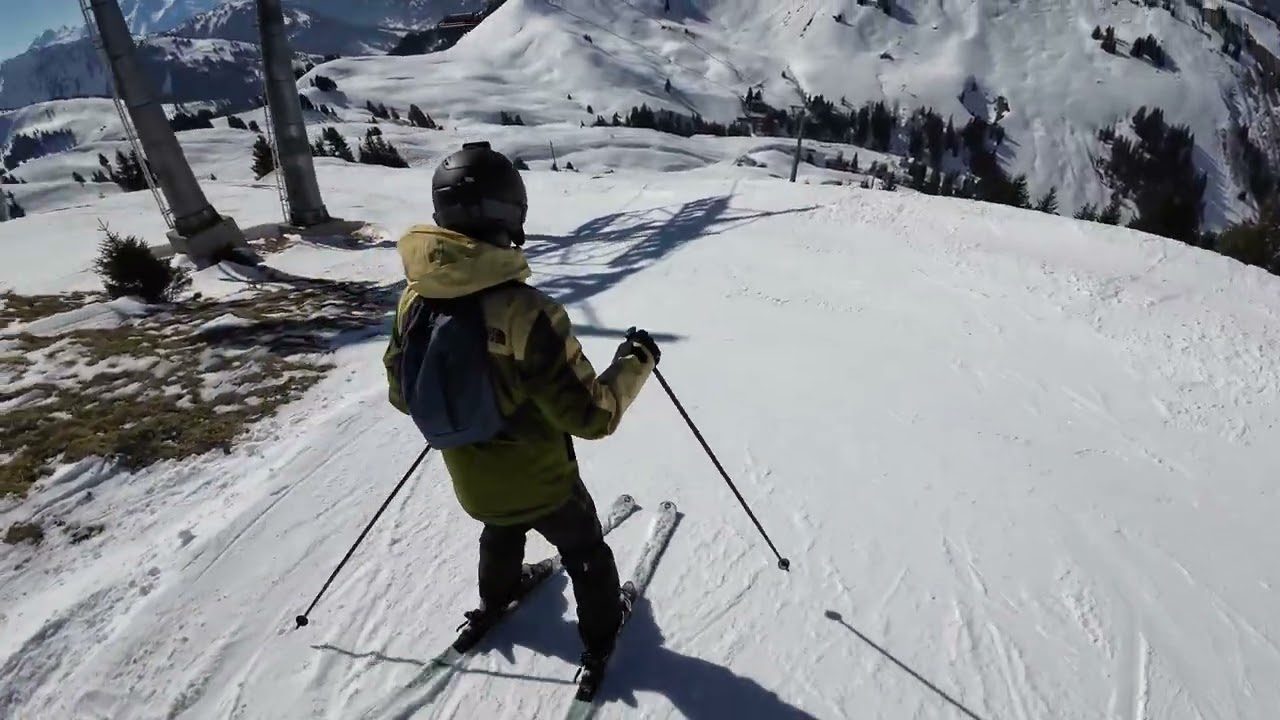 A bunch of airtime filled runs in Gstaad!