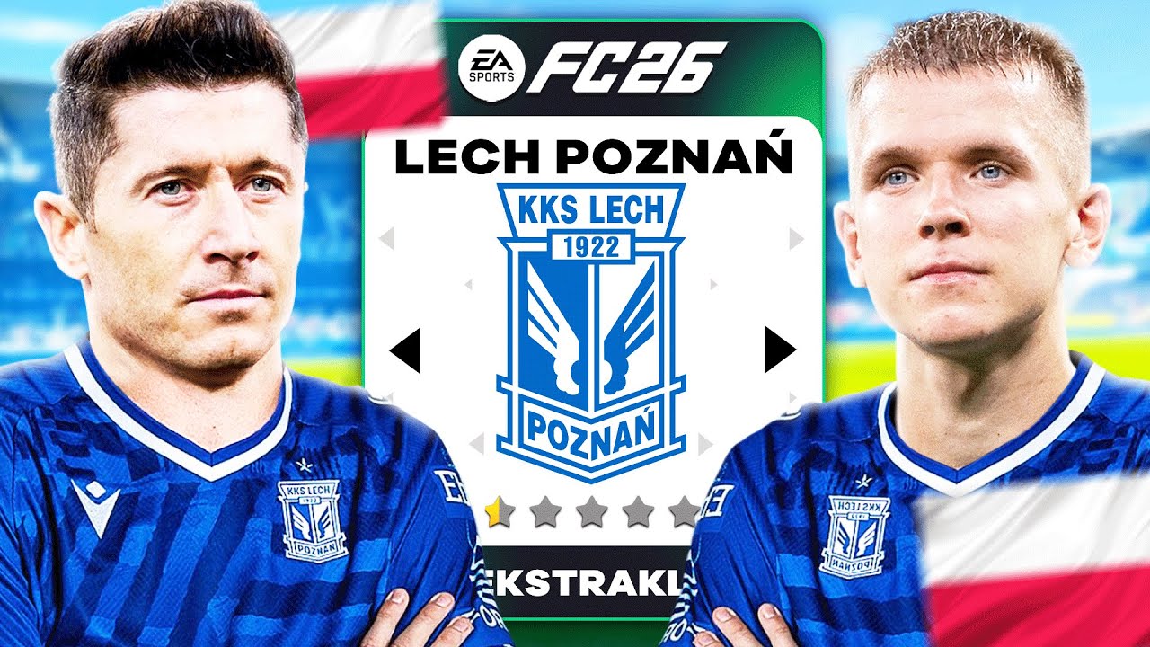 HO RICOSTRUITO IL LECH POZNAN CON SOLO POLACCHI PER FARLA DOMINARE MA È STATO UN DISASTRO!!
