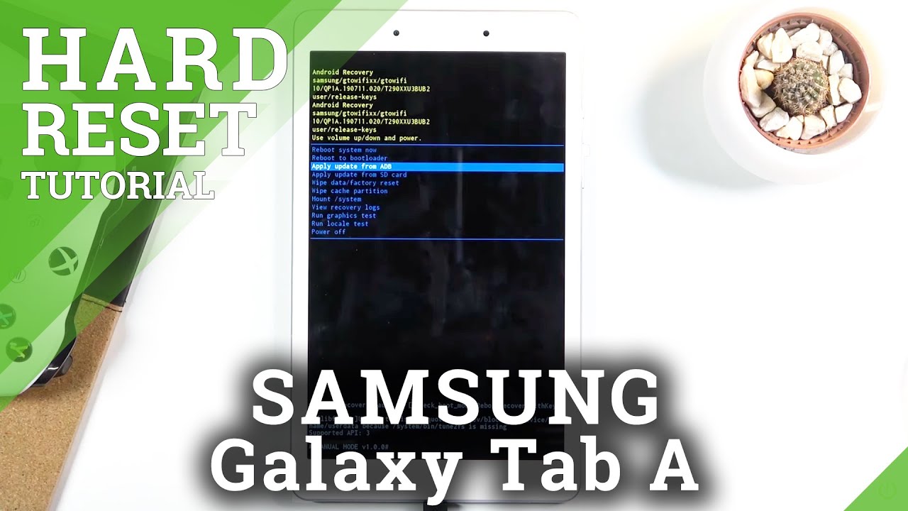 Как сделать полный сброс настроек SAMSUNG Galaxy Tab A — режим восстановления