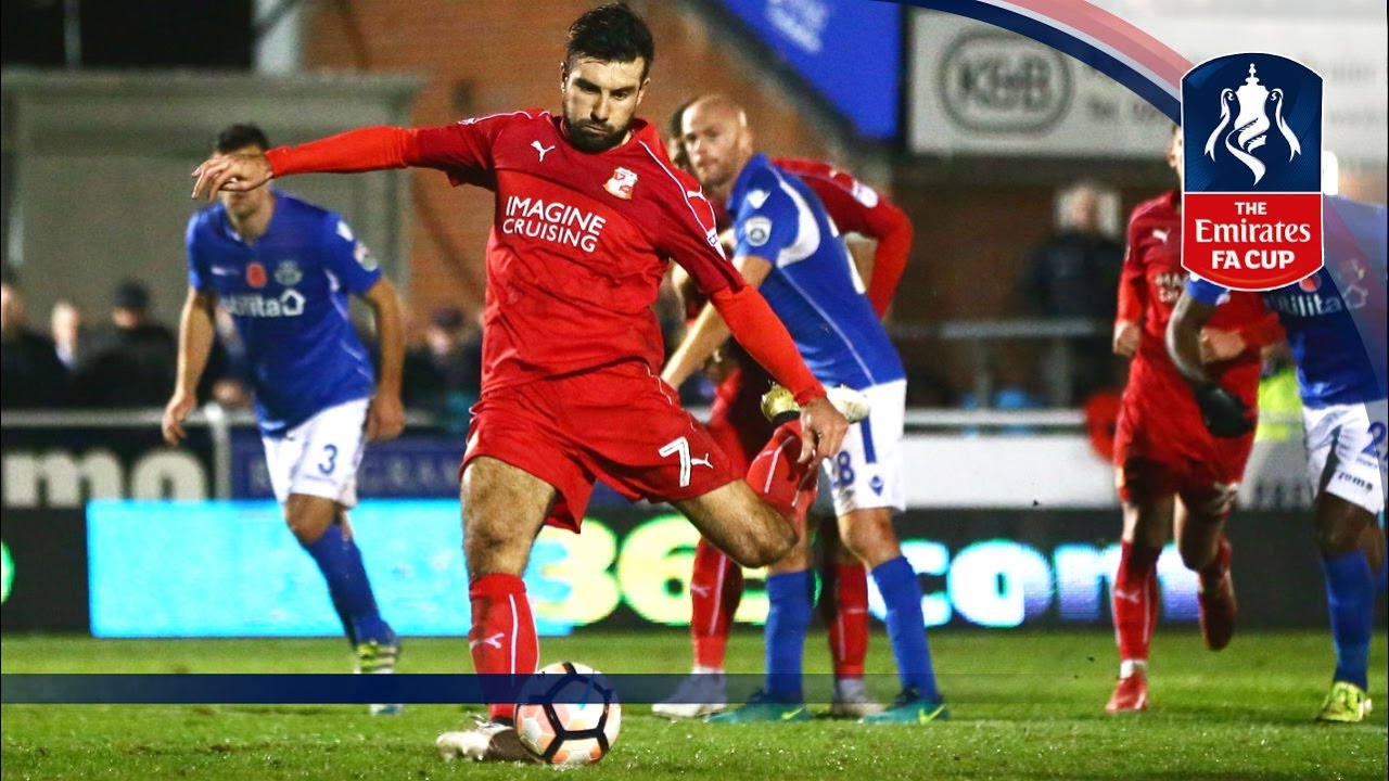Eastleigh 1-1 Swindon - Emirates FA Cup 2016/17 (R1) | Goals & Highlights