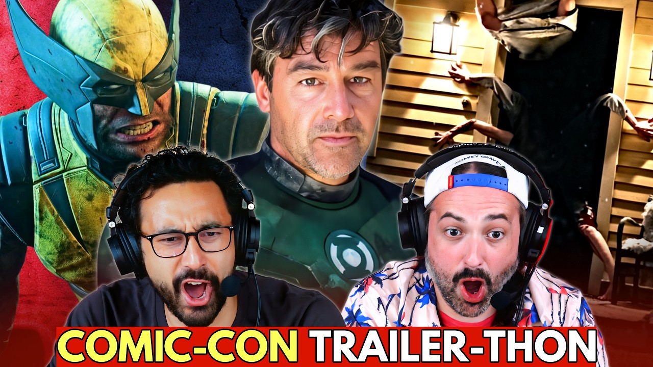 Lanterns, Resident Evil, Marvel's Wolverine, & Ebenezer SDCC TRAILER REACTIONS!!