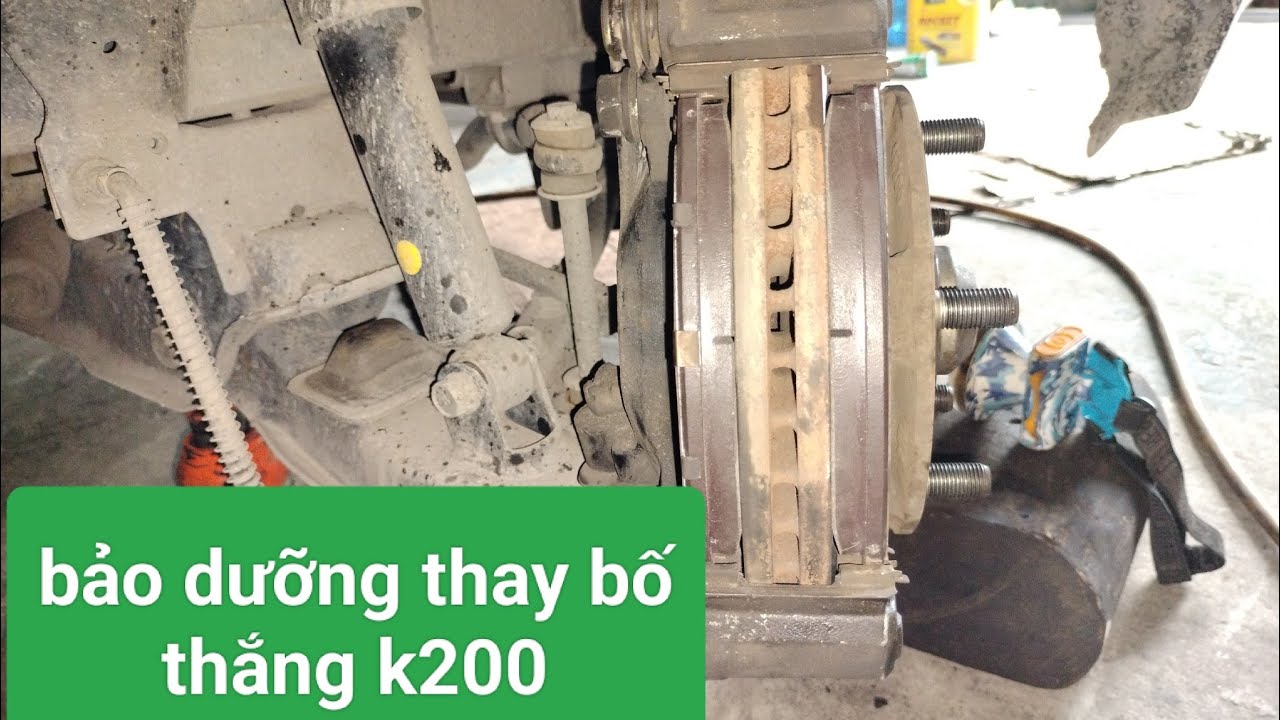 Bảo dưỡng bánh trước kia k200/garage nhựt tv