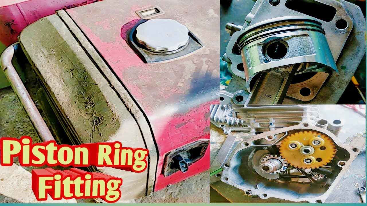 Patrol Generator Piston ring replacement |Honda generator starting problem | Generator not starting