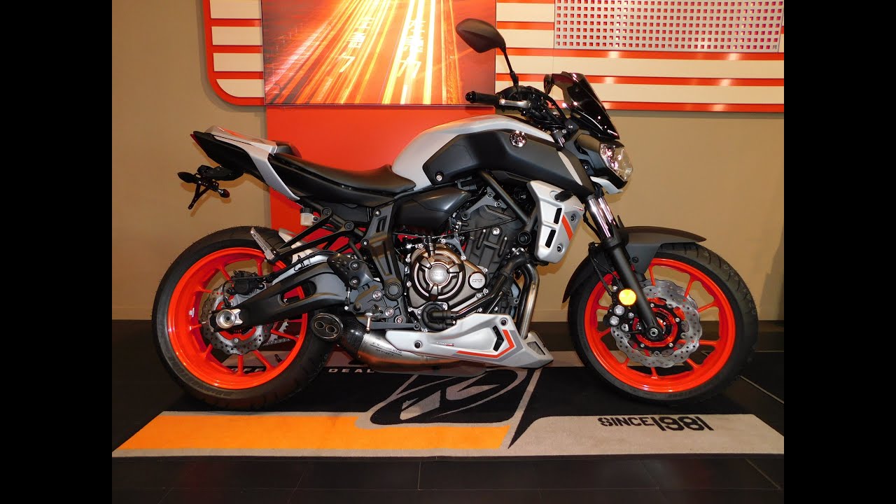 YAMAHA MT07 2019 ICE FLUO ERMAX AKRAPOVIC - Planet Racing - Yamaha Rouen RD
