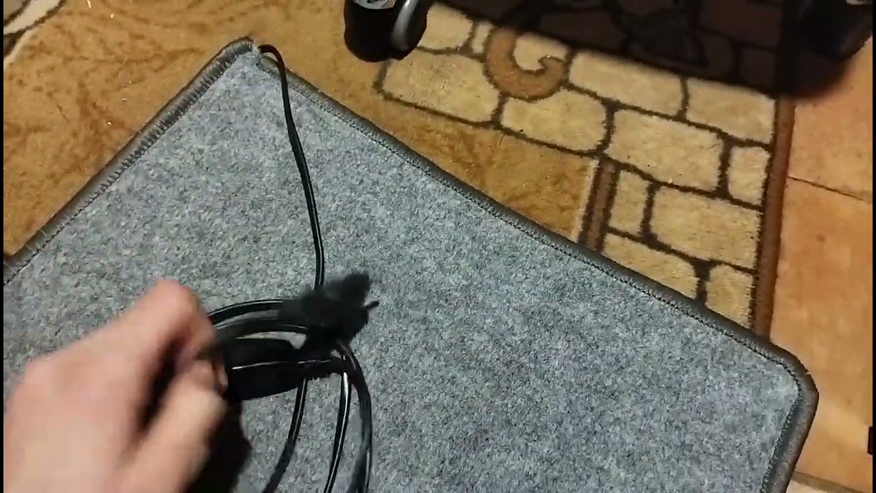 Распаковка коврика с подогревом SolraY