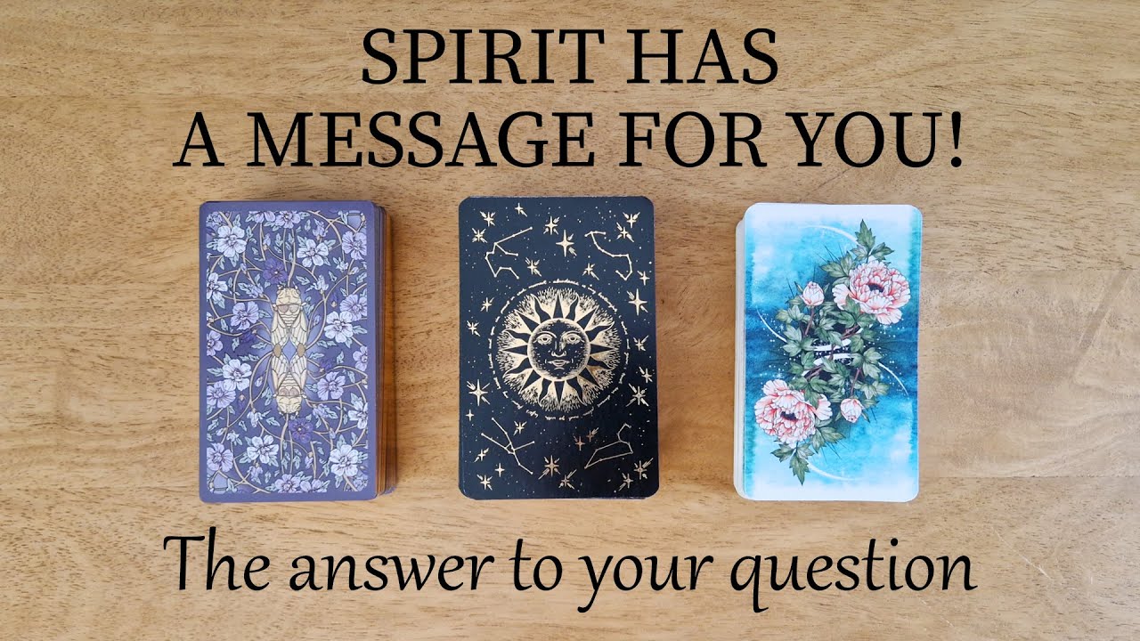 THIS MESSAGE WAS MEANT TO FIND YOU! What Spirit needs you to hear right now. Pick a Card Reading