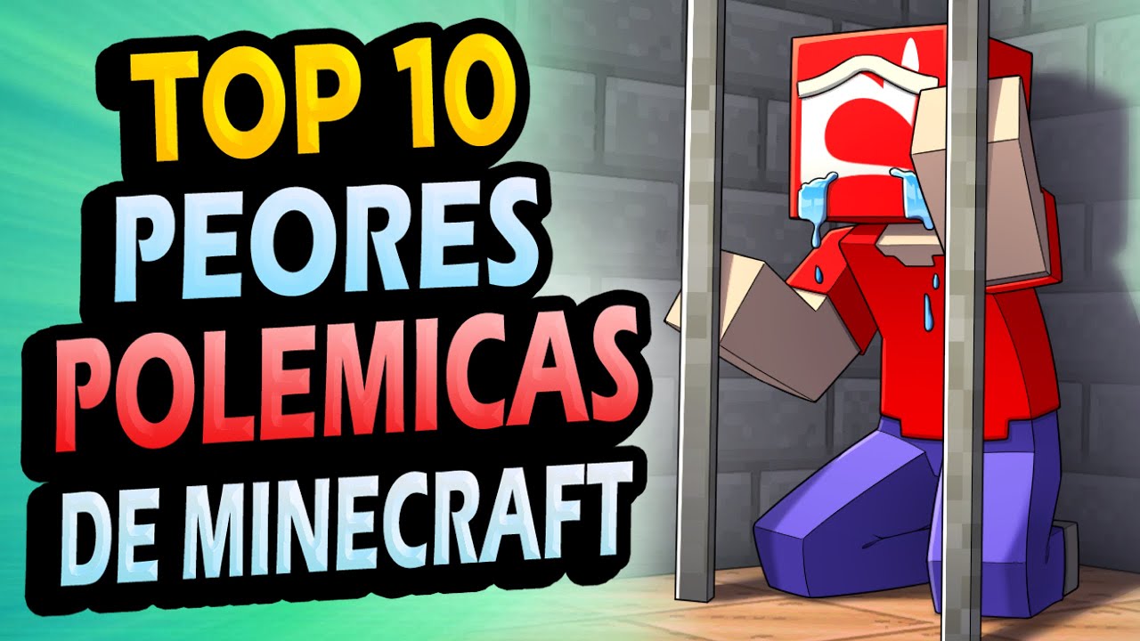 🚨 10 Peores Polémicas de Minecraft!!