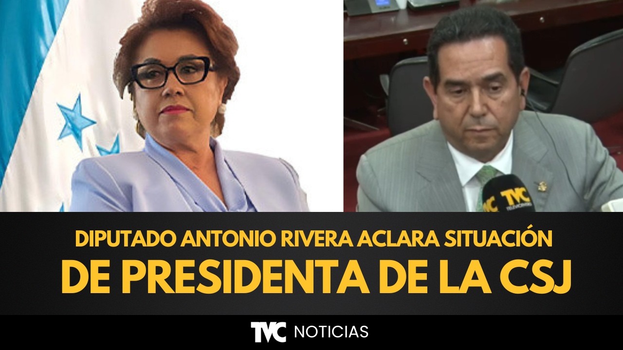 Diputado Antonio Rivera aclara situaci&oacute;n de presidenta de la CSJ, Rebeca R&aacute;quel Obando