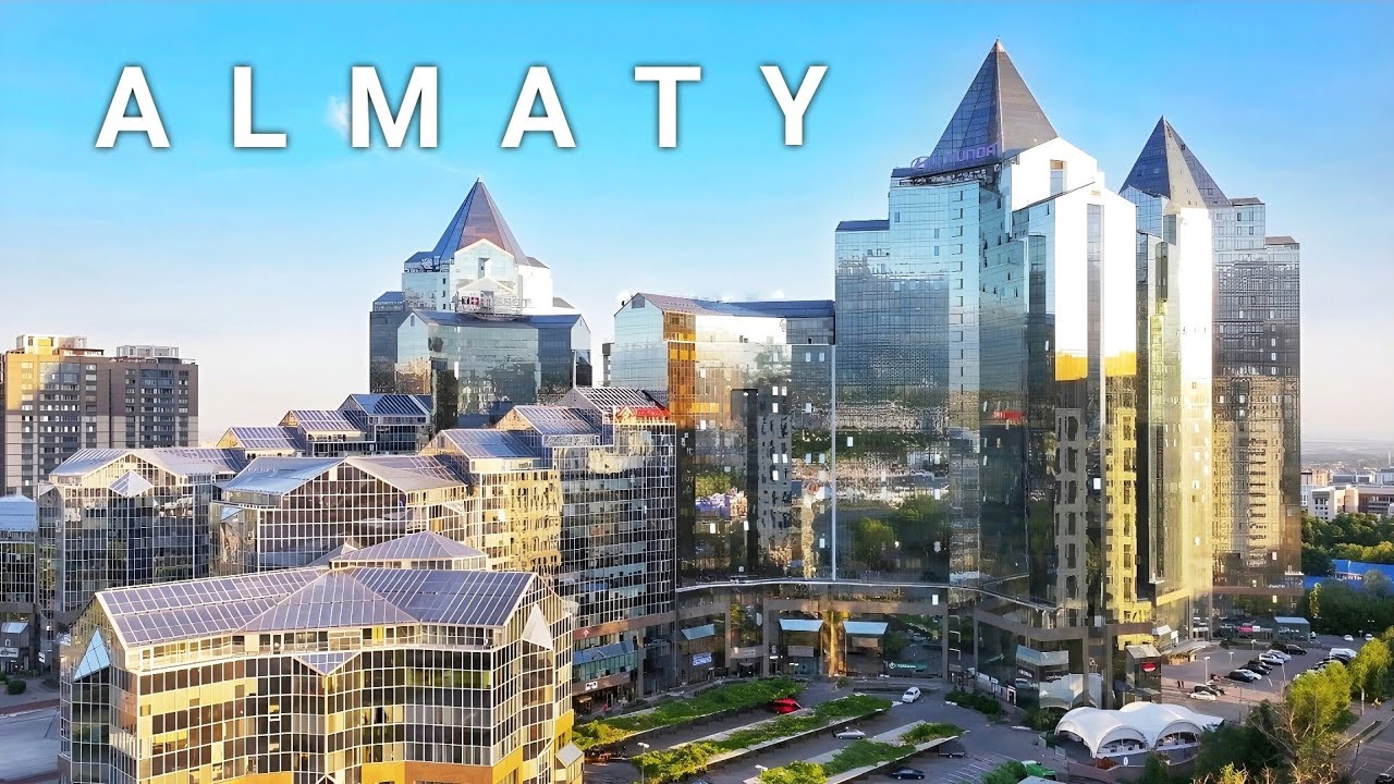 Almaty City In Kazakhstan 🇰🇿 4K |