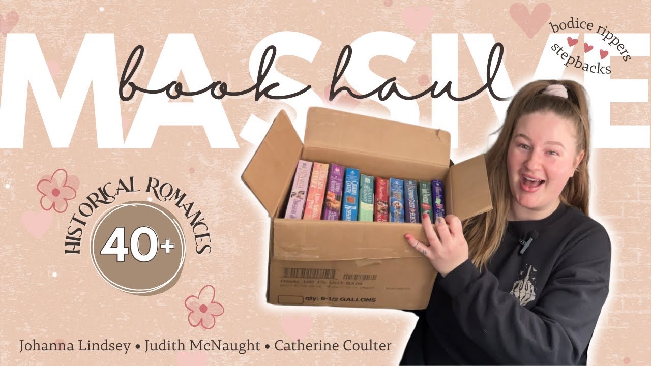 HUGE Historical Romance Book Haul 📖🎀 (over 40 books)