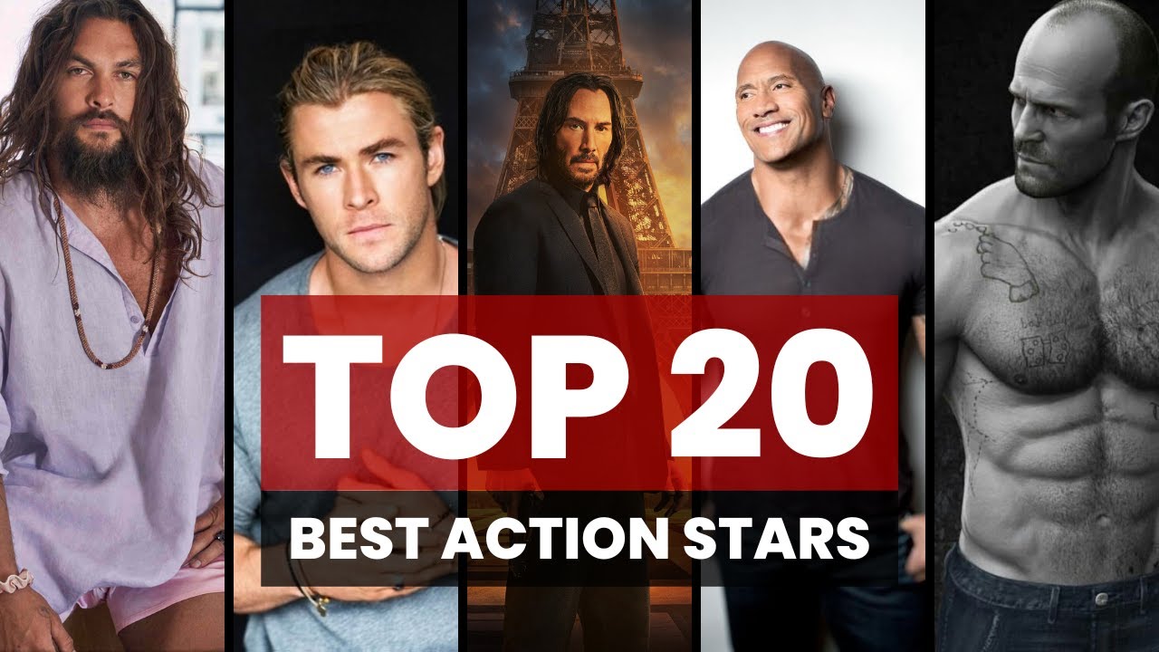 TOP 20 BEST Hollywood Action Stars!