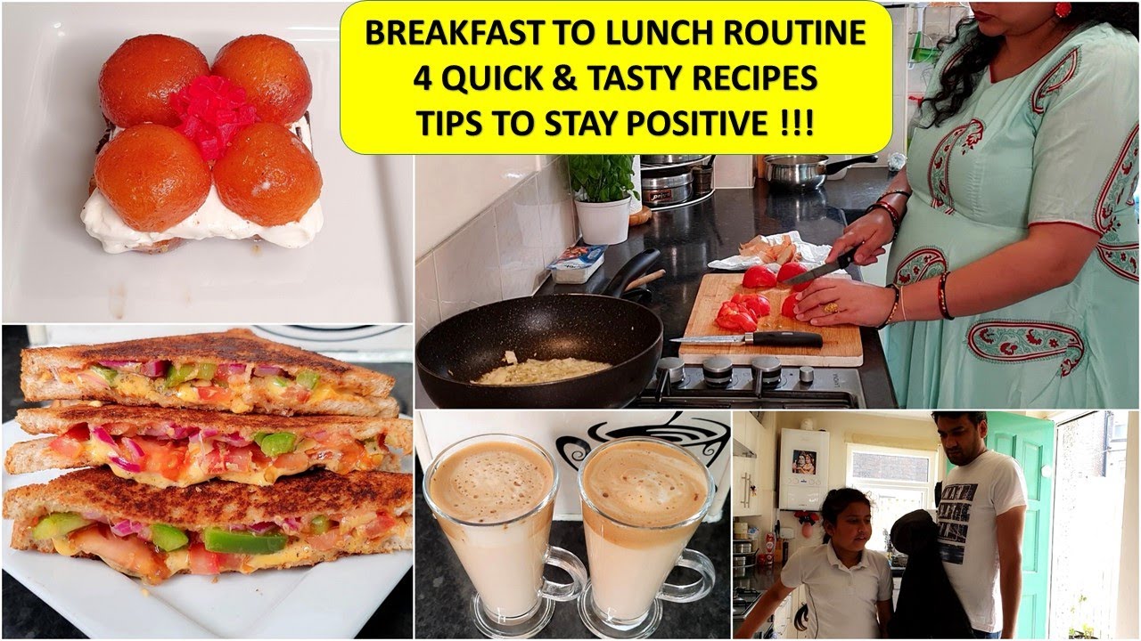 NO HATE COMMENTS !! Empowering | Indian Mom's Breakfast to Lunch Routine 2021 | 4 Easy Recipes