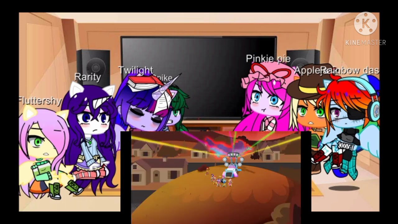 Mlp mane 6 with spike react to welcome to the show//mlp//
