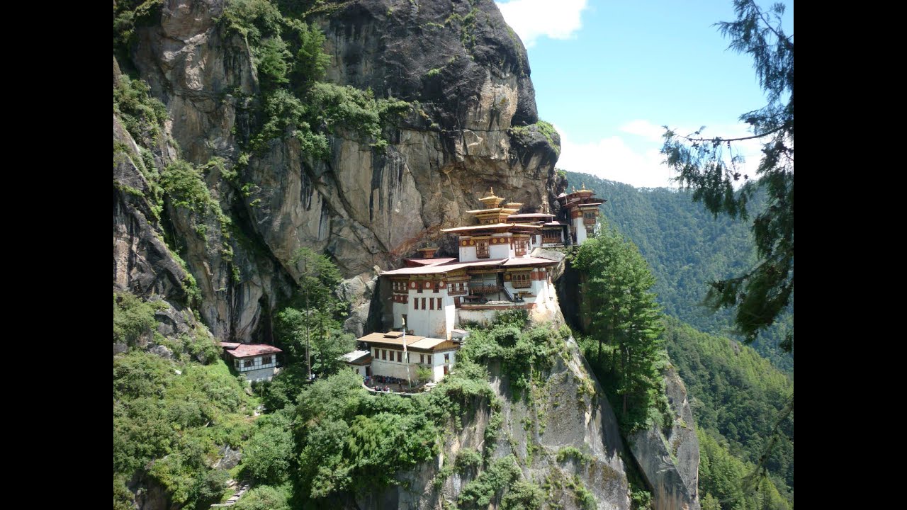 Monastere Nid du Tigre au Bhoutan