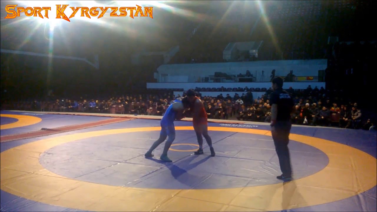 Вольная борьба. Сымбат Сулайманов - Арсланбек Турдубеков. Чемпионат Кыргызстана 2021. Финал, 97 кг