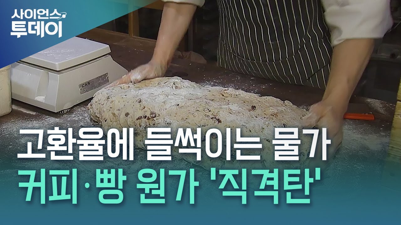 고환율에 흔들리는 식탁 물가...커피&middot;빵 원가 '직격탄' / YTN 사이언스