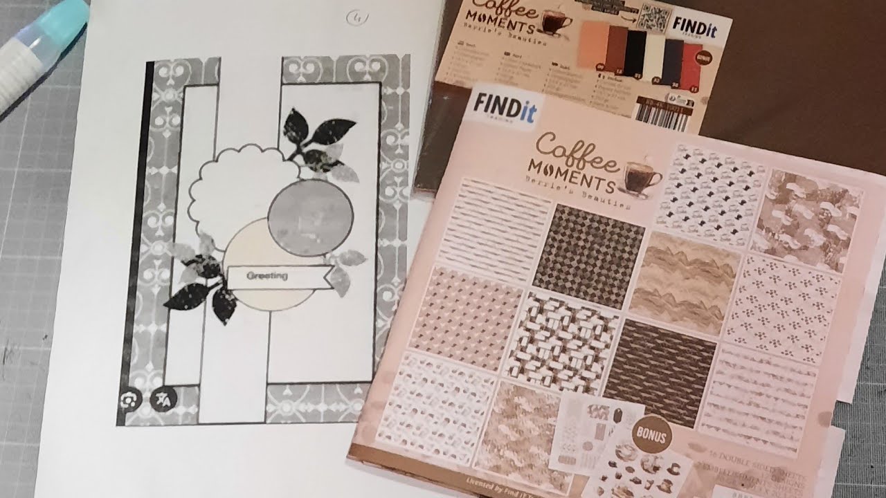 Défi Carte Sketch avec Scrap Sweet 